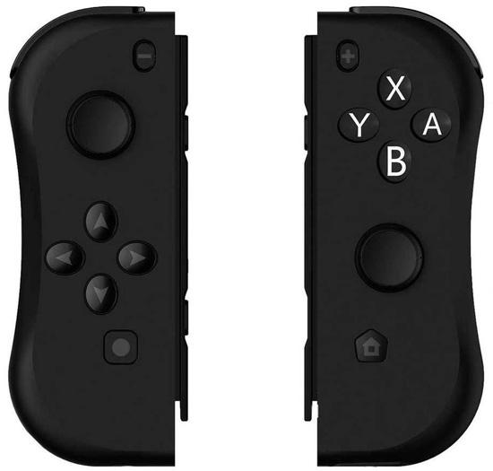 Nintendo switch black cheap joy con