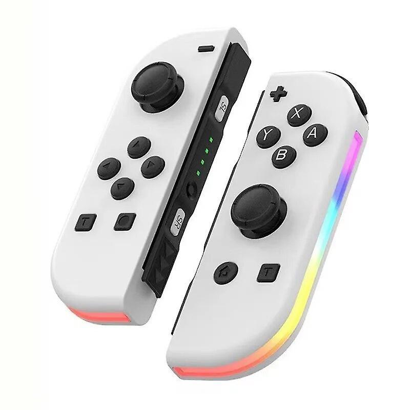 Switch Controller Joy-Con Set (RGB-LED licht) - Third Party - Wit ...